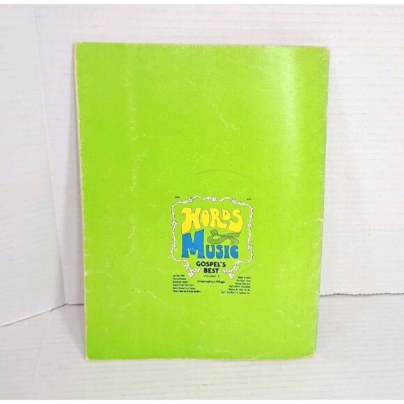 Vtg Gospels Best Vol 2 Songbook Canaanland Music Church Hymnal Words & Music - Picture 2 of 3